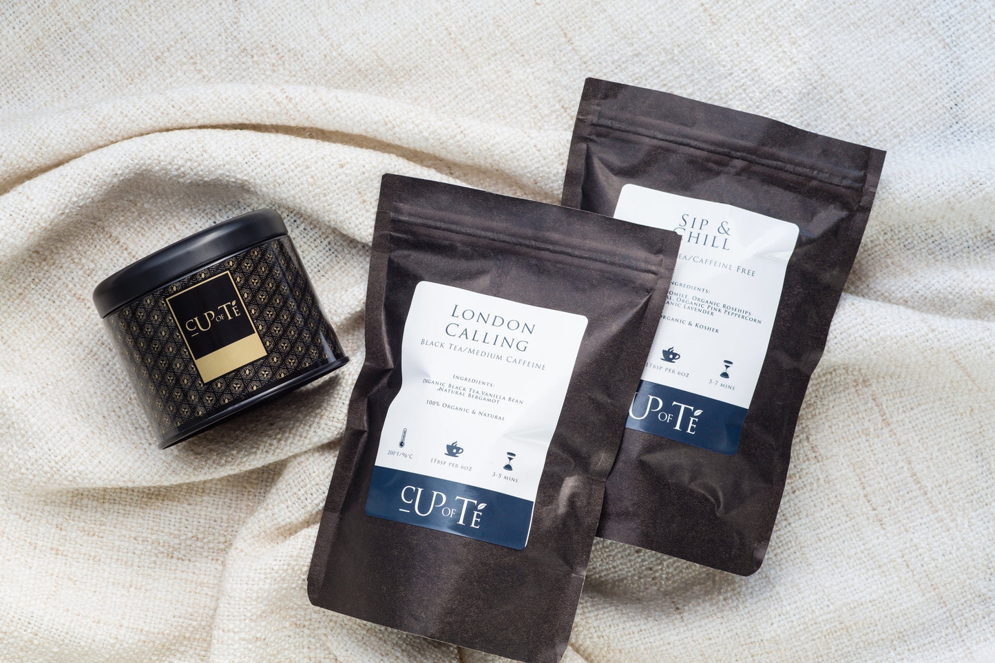 Luxe Golden Tin - Cup of Té