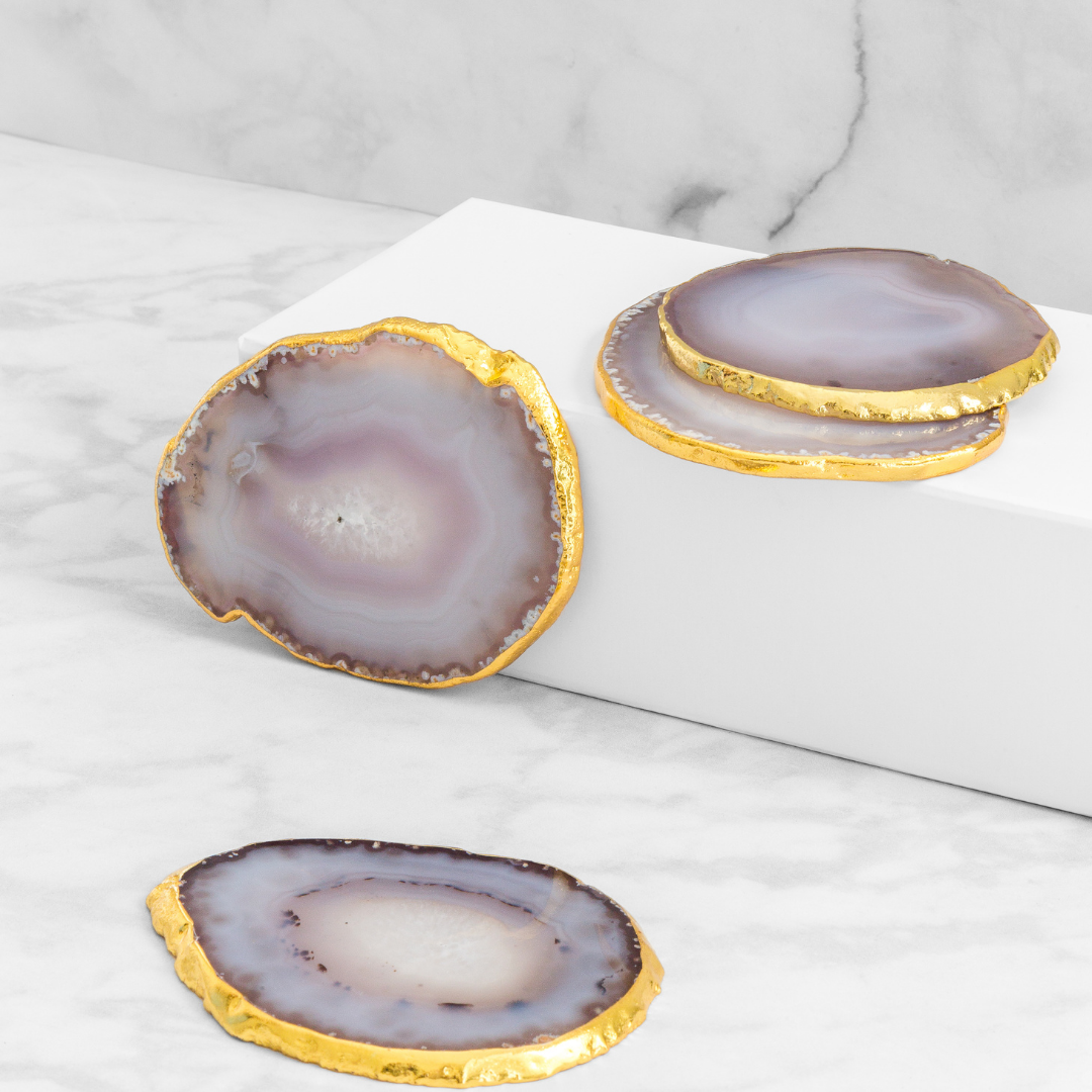 Geode coaster set deals