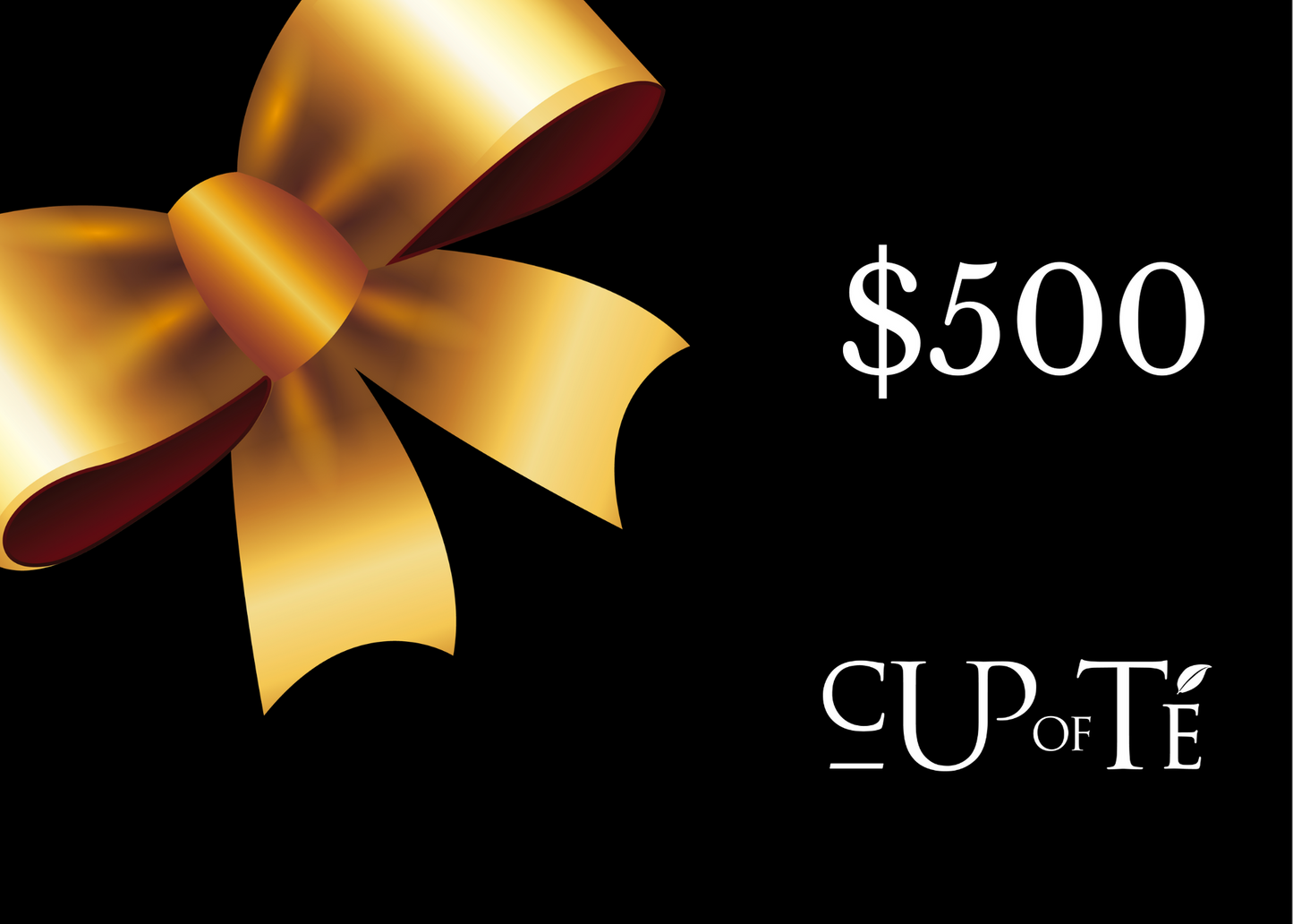 Cup of Té E-Gift Card