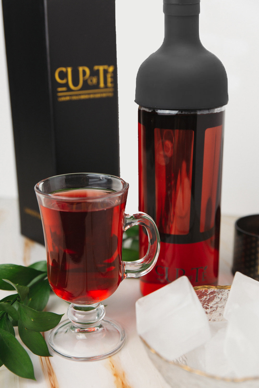 Luxe Cold Brew Tea & Coffee Infuser Bottle – Cup of Té USA