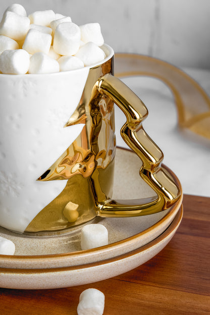 Gold Holiday Luxe Tree Mug