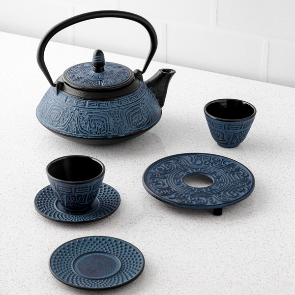 Cast Iron Teapot Set – Just Add Honey Tea Company